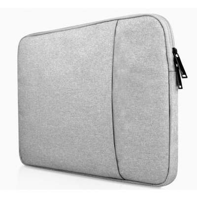 Custom waterproof canvas laptop zippered sleeve tablet bag case