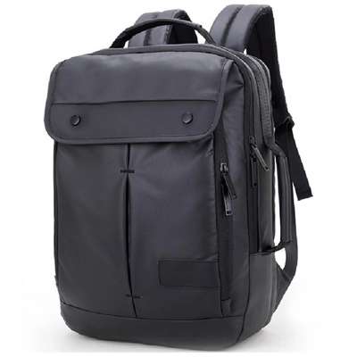 Large waterproof men convertible 3 compartment laptop bag backpack